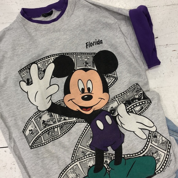 90s Mickey Mouse Vintage shirt Disney - Picture 4 of 6